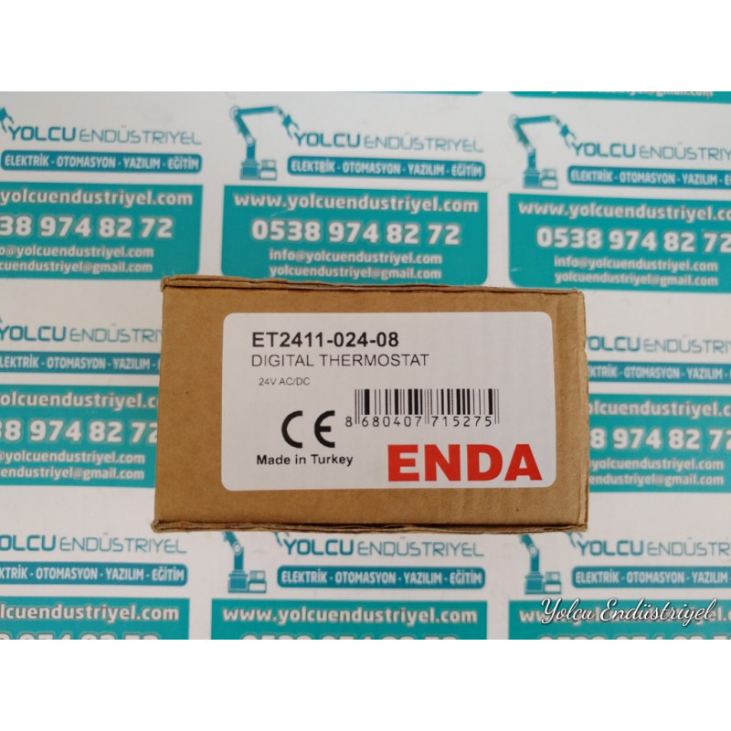ET2411-024-08 Enda 24VAC/DC Isı Kontrol Cihazı, Dijital Termostat fiyatı,
